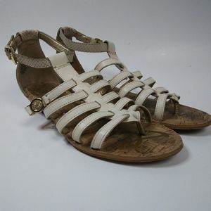 SAM EDELMAN Donna Low Wedge Strappy Sandal 8.5 M